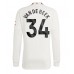 Tanie Strój piłkarski Manchester United Donny van de Beek #34 Koszulka Trzeciej 2023-24 Długie Rękawy